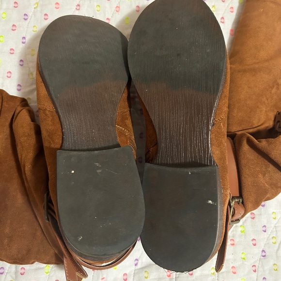 Wide Calf Boots faux suede 9 - Picture 8 of 9